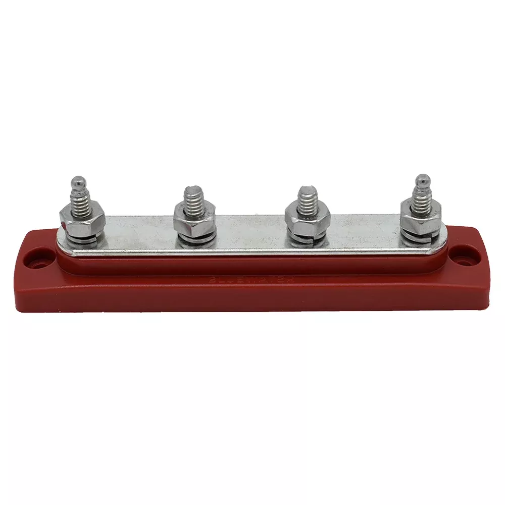 bluewater-common-stud-busbar-4-gang-red Bluewater Common Stud Busbar 4 Gang - Red