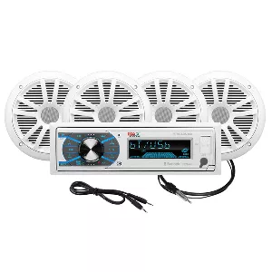 boss-audio-mck632wb-64-marine-stereo-2-pairs-6-5-speaker-kit Boss Audio MCK632WB.64 Marine Stereo & 2 Pairs of 6.5' Speaker Kit