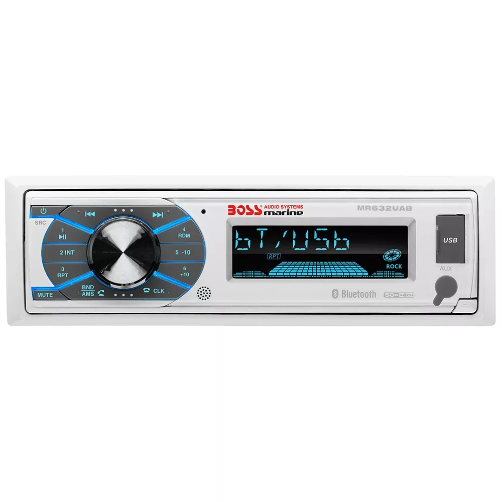 boss-audio-mr632uab-single-din-multimedia-player-usb-sd-mp3-wma-am-fm-w-bluetoot Boss Audio MR632UAB Single-DIN Multimedia Player USB/SD/MP3/WMA/AM/FM w/ Bluetooth