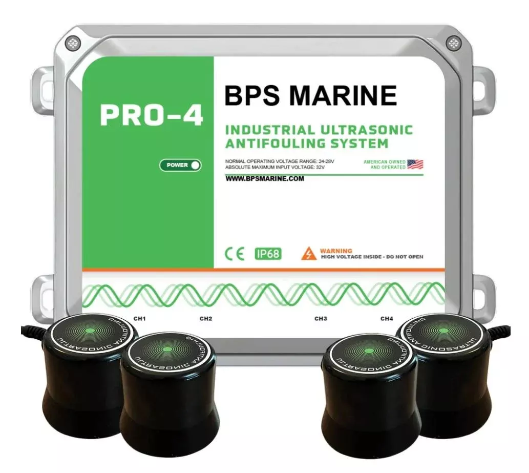 bps-marine-4-transducer-24v-ultrasonic-antifouling-system BPS Marine 4 Transducer 24V Ultrasonic Antifouling System