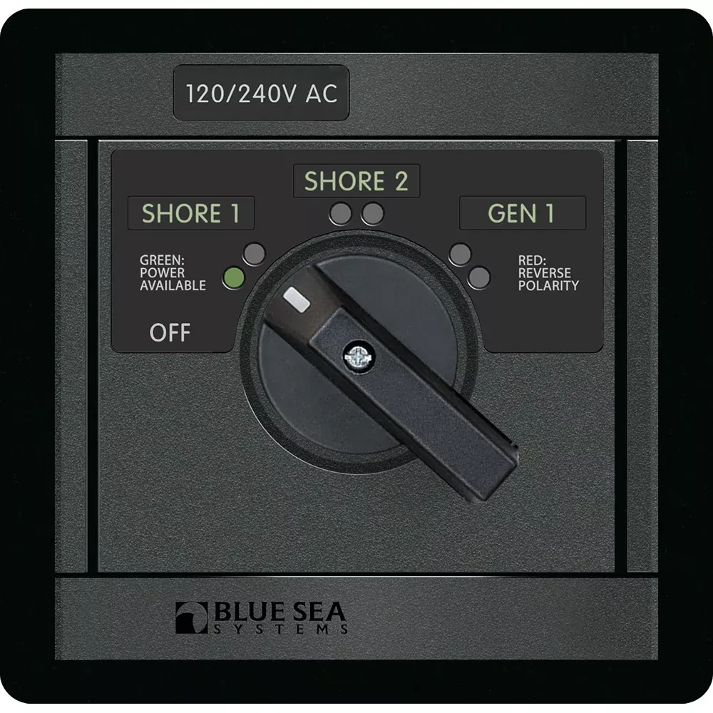 bue-sea-120-240v-ac-rotary-65a-off-3-sources Bue Sea 120/240v AC Rotary 65A Off + 3 Sources