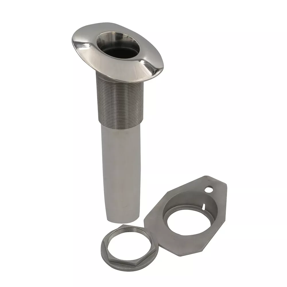 c-e-smith-screwless-flush-mount-rod-holder-15-degree-black-liner-no-logo C.E. Smith Screwless Flush Mount Rod Holder - 15 Degree - Black Liner - No Logo