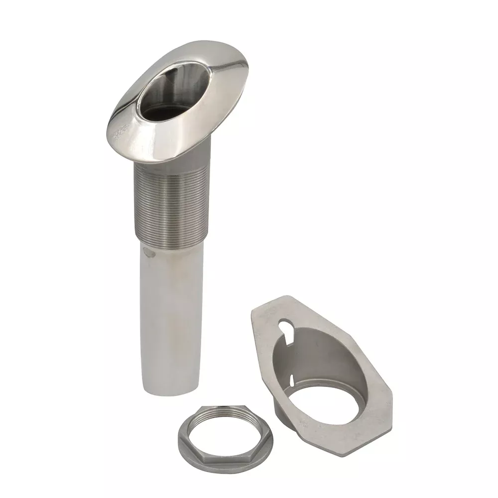 c-e-smith-screwless-flush-mount-rod-holder-30-degree-black-liner-no-logo C.E. Smith Screwless Flush Mount Rod Holder - 30 Degree - Black Liner - No Logo