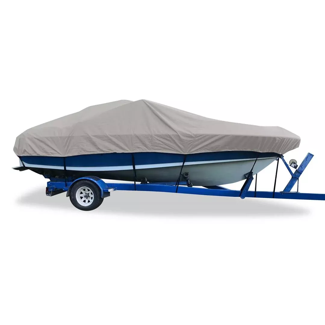 carver-flex-fit-trade-pro-polyester-size-6-boat-cover-f-v-hull-low-profile-cuddy Carver Flex-Fit™ PRO Polyester Size 6 Boat Cover f/V-Hull Low Profile Cuddy Cabin Boats I/O or O/B - Grey