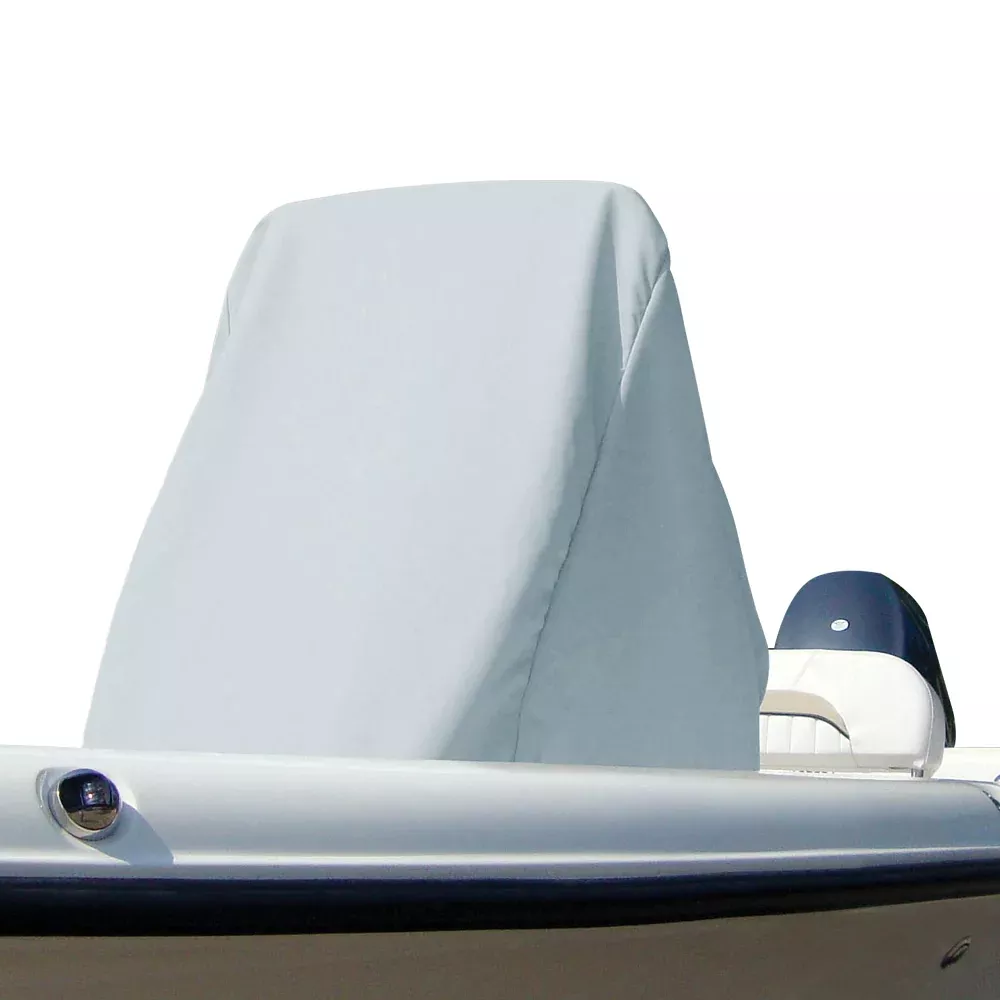 carver-poly-flex-ii-small-center-console-universal-cover-40-quot-d-x-33-quot-w-x Carver Poly-Flex II Small Center Console Universal Cover - 40"D x 33"W x 36"H - Grey