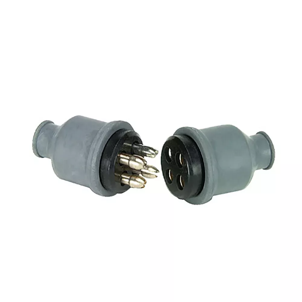 cole-hersee-4-pole-plug-amp-socket-connector-w-rubber-cap Cole Hersee 4 Pole Plug & Socket Connector w/Rubber Cap