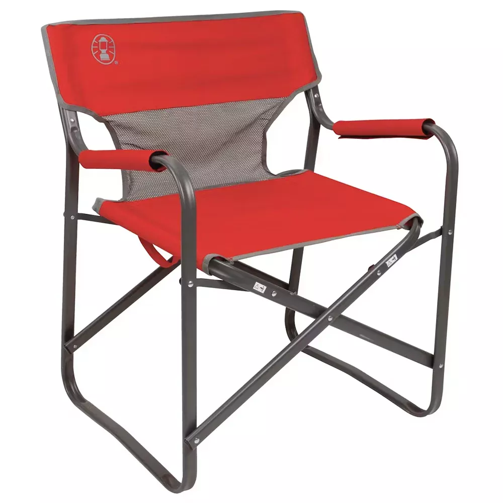 coleman-outpost-trade-breeze-deck-chair-red Coleman Outpost™ Breeze Deck Chair - Red
