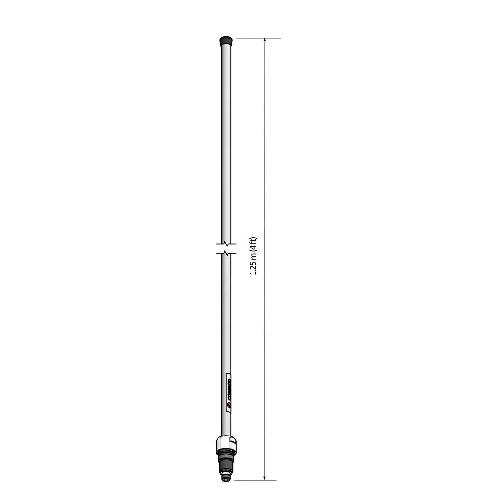 comrod-av2458p4-4-39-wifi-dual-band-antenna-2-4-amp-5ghz Comrod AV2458P4 4' WiFI Dual Band Antenna 2.4 & 5GHz