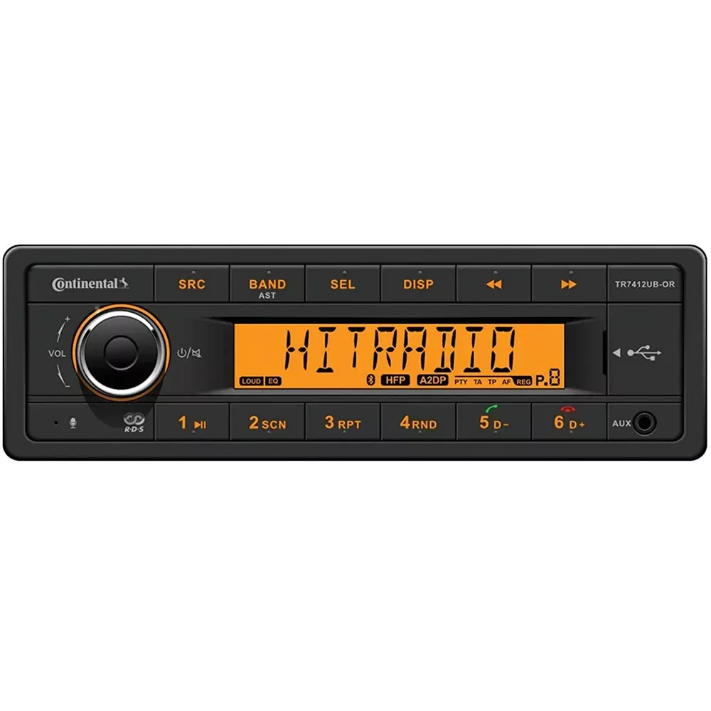 continental-stereo-w-am-fm-bt-usb-harness-included-24v Continental Stereo w/AM/FM/BT/USB - Harness Included - 24V
