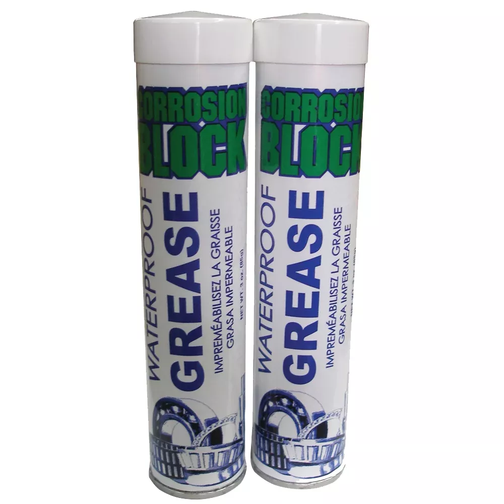 corrosion-block-high-performance-waterproof-grease-2-3oz-cartridges-non-hazmat-n Corrosion Block High Performance Waterproof Grease - (2) 3oz Cartridges - Non-Hazmat, Non-Flammable & Non-Toxic