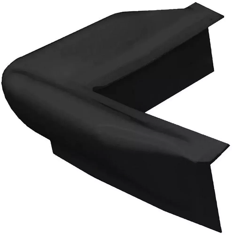 Dock Edge - Dock Bumper Corner Dock Guard - Black