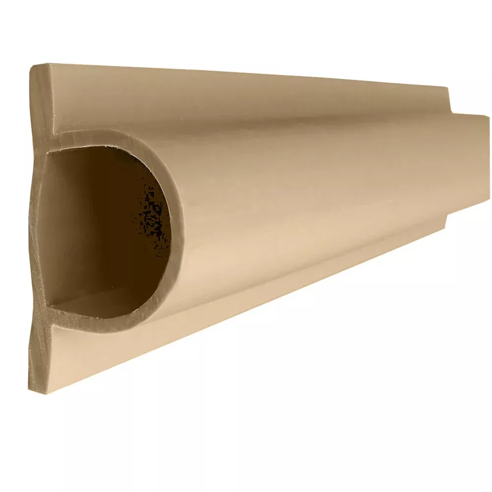 dock-edge-prodock-heavy-quot-d-quot-dock-profile-3x8-sections-beige Dock Edge PRODOCK Heavy "D" Dock Profile - 3x8' Sections - Beige