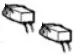 Dometic 2923375006 Refrigerator Flame Indicator