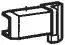 Dometic 2931866012 Refrigerator Door Hinge Cover