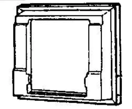 dometic-3850382015-refrigerator-door-panel-retainer Dometic 3850382015 Refrigerator Door Panel Retainer
