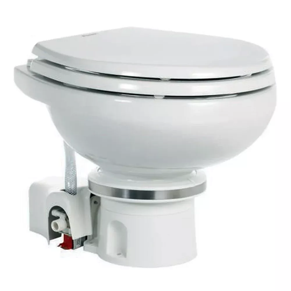 dometic-masterflush-7120-white-electric-macerating-toilet-w-orbit-base-24v-fresh Dometic MasterFlush 7120 White Electric Macerating Toilet w/Orbit Base - 24V - Fresh Water
