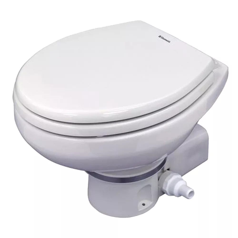 dometic-masterflush-7160-white-electric-macerating-toilet-12v-w-orbit-base-amp-r Dometic MasterFlush 7160 White Electric Macerating Toilet - 12V w/Orbit Base & Raw Water Flush