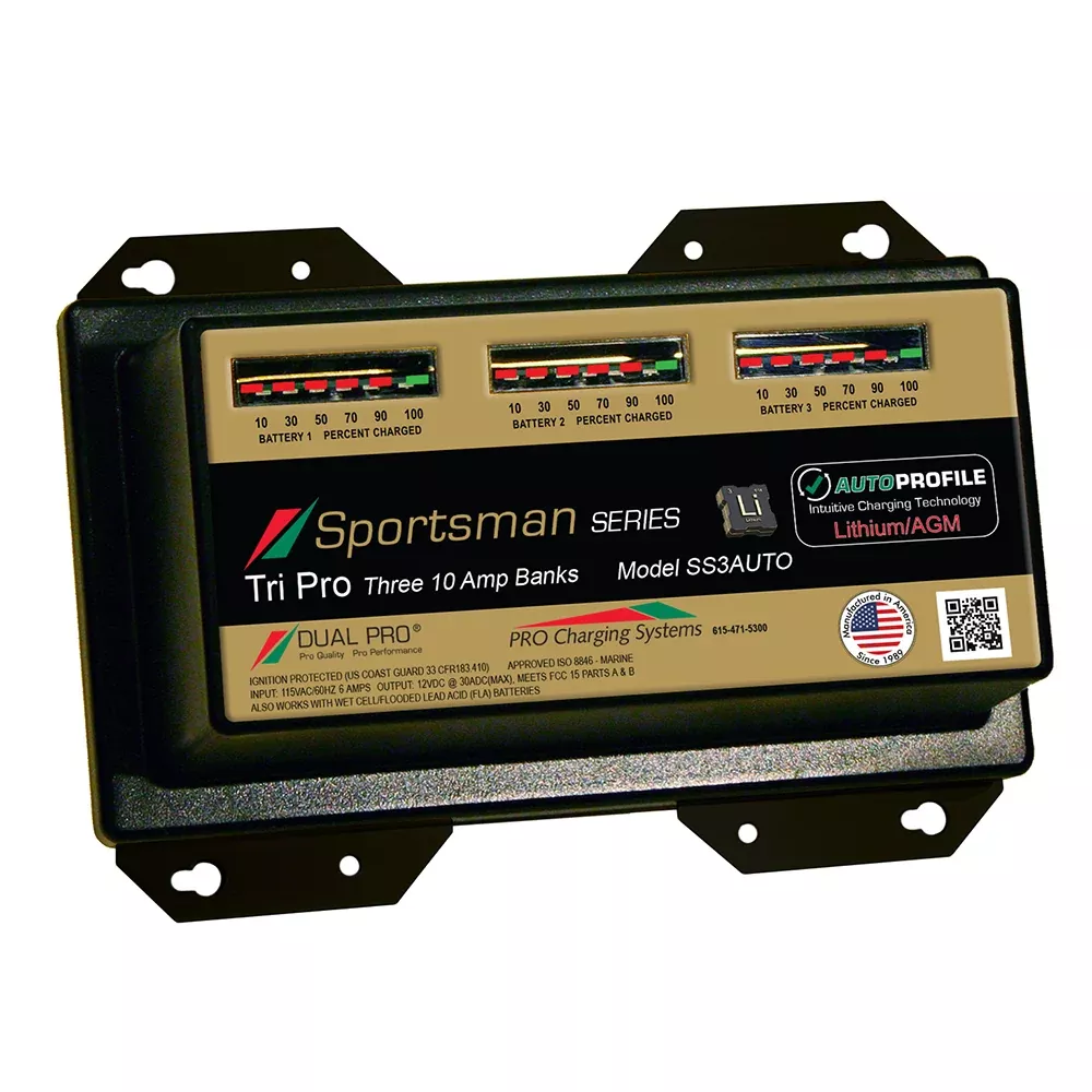 dual-pro-ss3-auto-30a-3-bank-lithium-agm-battery-charger Dual Pro SS3 Auto 30A - 3-Bank Lithium/AGM Battery Charger