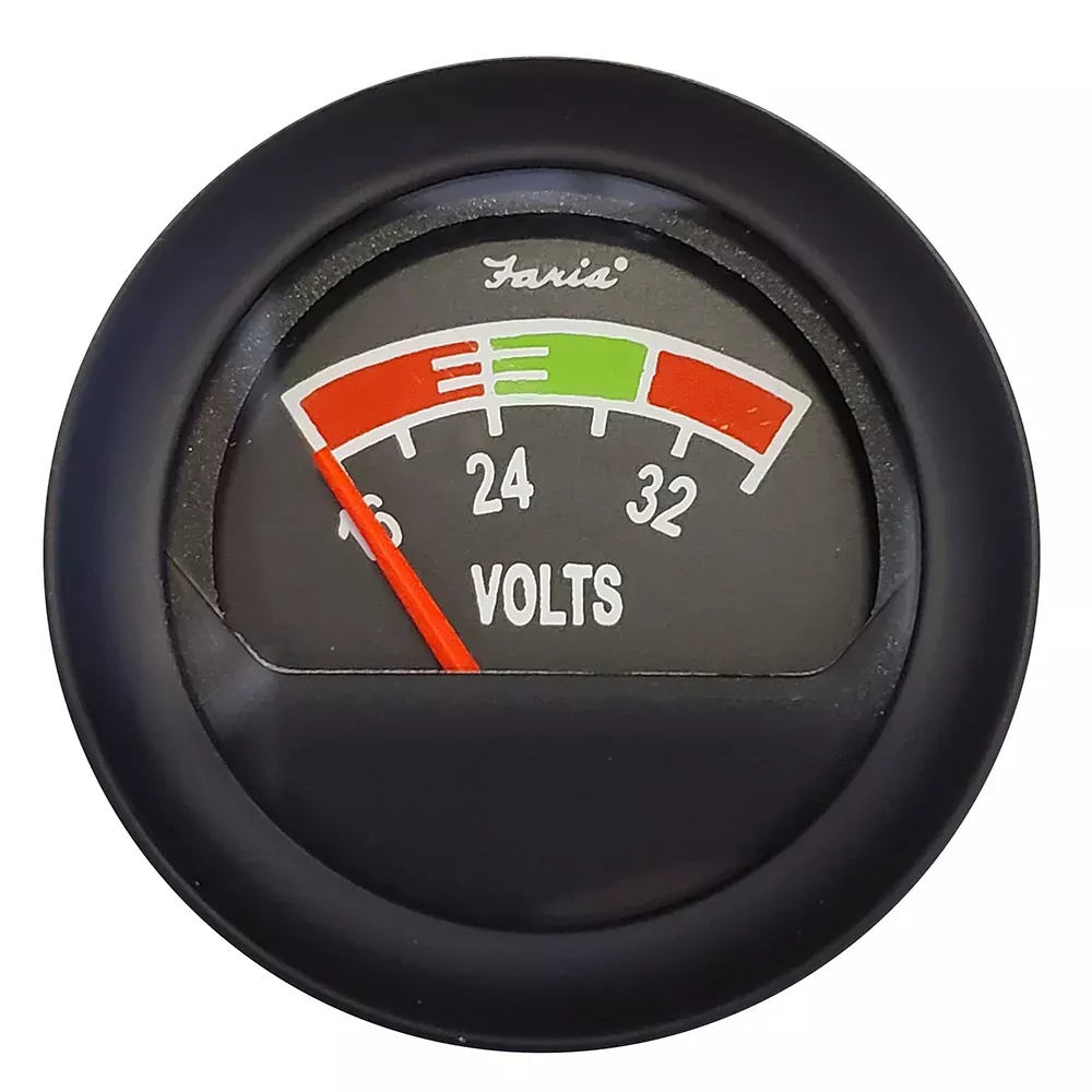 faria-2-quot-voltmeter-16-36v Faria 2" Voltmeter (16-36V)