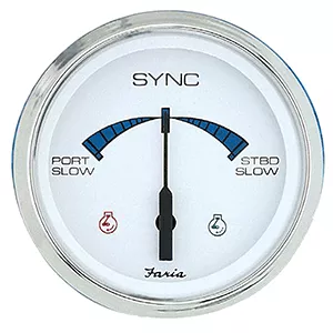 faria-4-chesapeake-ss-white-engine-synchronizer Faria 4' Chesapeake SS White Engine Synchronizer