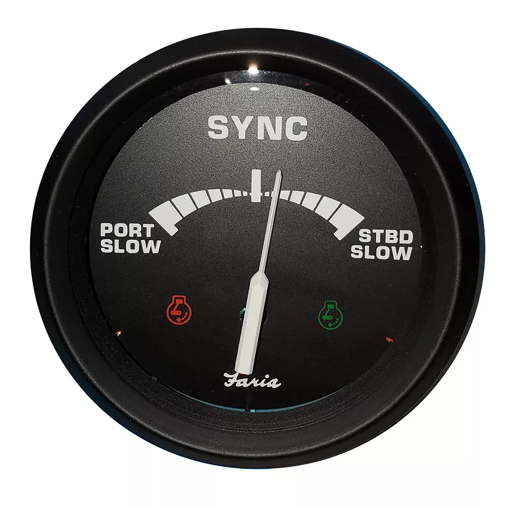 faria-4-quot-gauge-engine-synchronizer-f-dual-engines-gas-amp-diesel Faria 4" Gauge Engine Synchronizer f/Dual Engines Gas & Diesel
