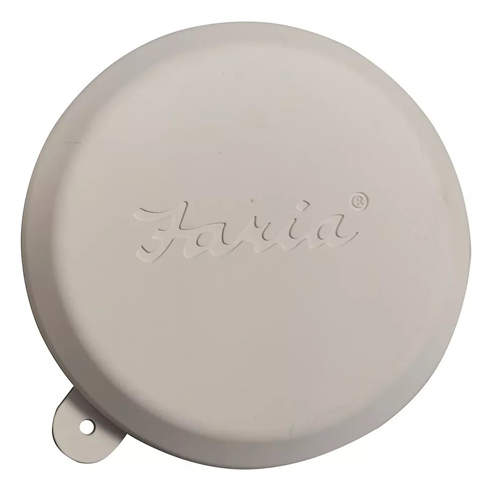 Faria 4" Gauge Weather Cover - White - 3 Pack