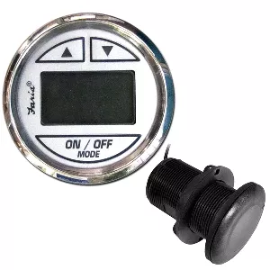 faria-chesapeake-white-ss-2-depth-sounder-w-thru Faria Chesapeake White SS 2' Depth Sounder w/Thru
