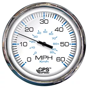 faria-chesapeake-white-ss-5-speedometer Faria Chesapeake White SS 5' Speedometer