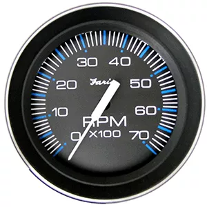 faria-coral-4-tachometer-7000-rpm-all-outboard Faria Coral 4' Tachometer (7000 RPM) (All Outboard)