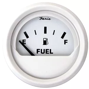 faria-dress-white-2-fuel-level-gauge-e Faria Dress White 2' Fuel Level Gauge (E