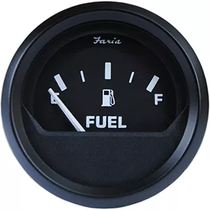 faria-euro-black-2-fuel-level-gauge Faria Euro Black 2' Fuel Level Gauge