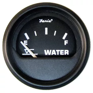faria-euro-black-2-tank-level-gauge Faria Euro Black 2' Tank Level Gauge