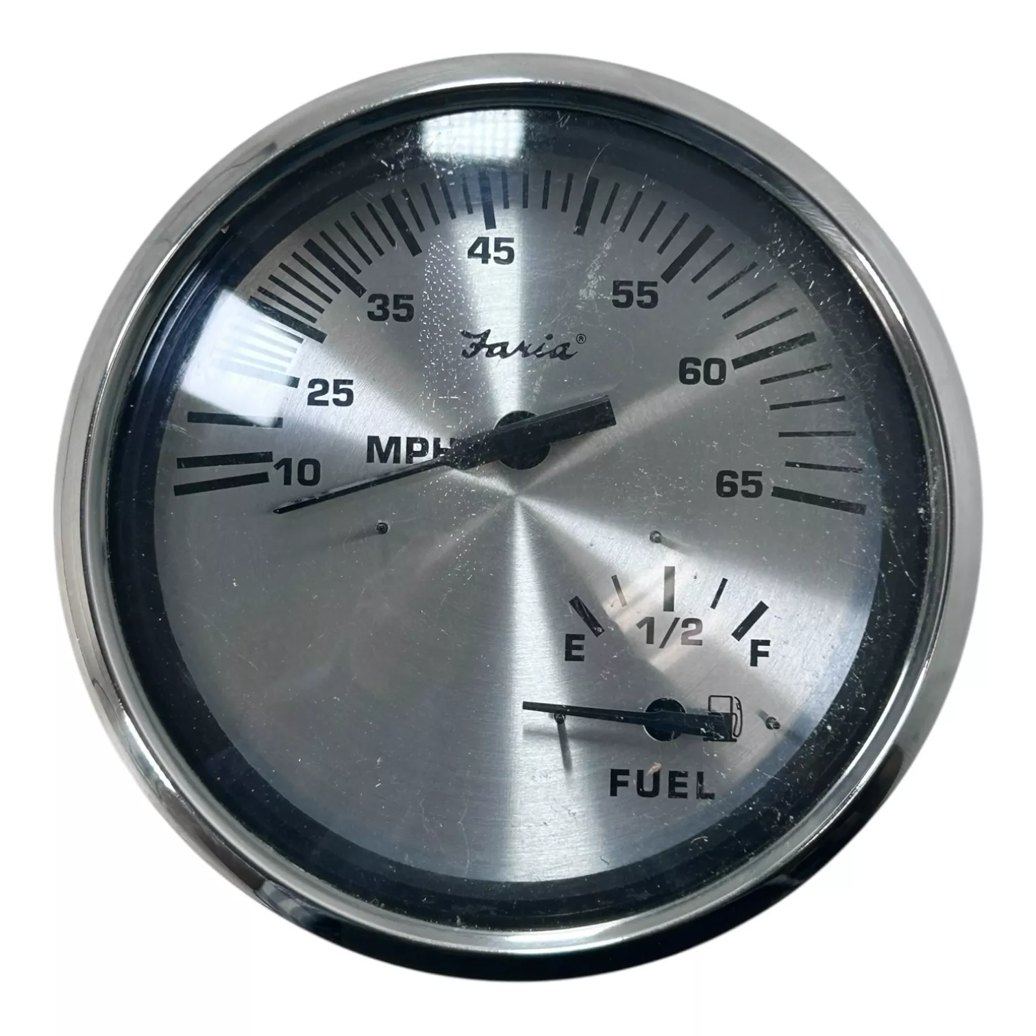 faria-gs0028a-marine-speedometer-fuel-gauge-4-1-4-cosmetic-wear Faria GS0028A, Marine Speedometer / Fuel Gauge 4 1/4'' ( Cosmetic Wear )