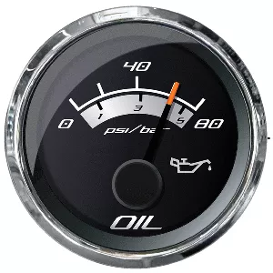 Faria Platinum 2' Oil Pressure Gauge