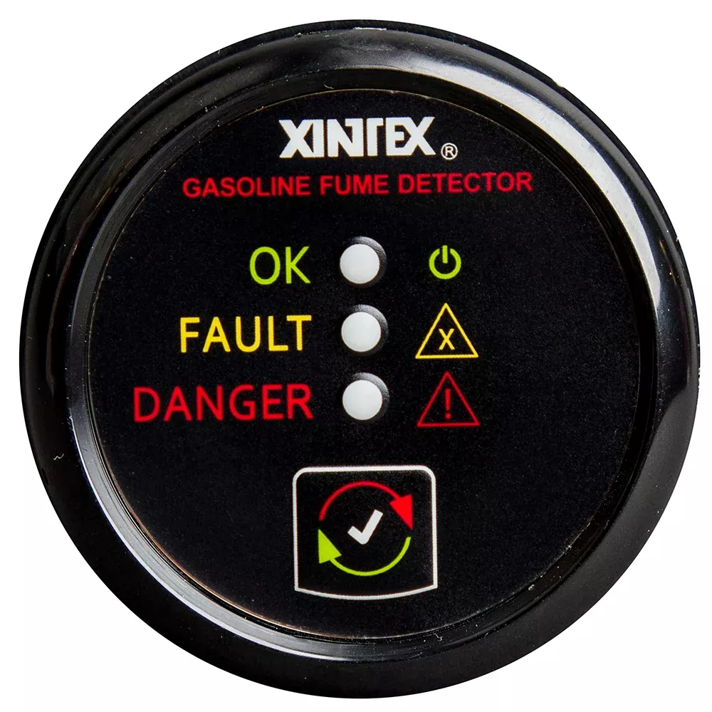 fireboy-xintex-gasoline-fume-detector-black-bezel-12-24v-g-1b-r Fireboy-Xintex Gasoline Fume Detector - Black Bezel - 12/24V G-1B-R