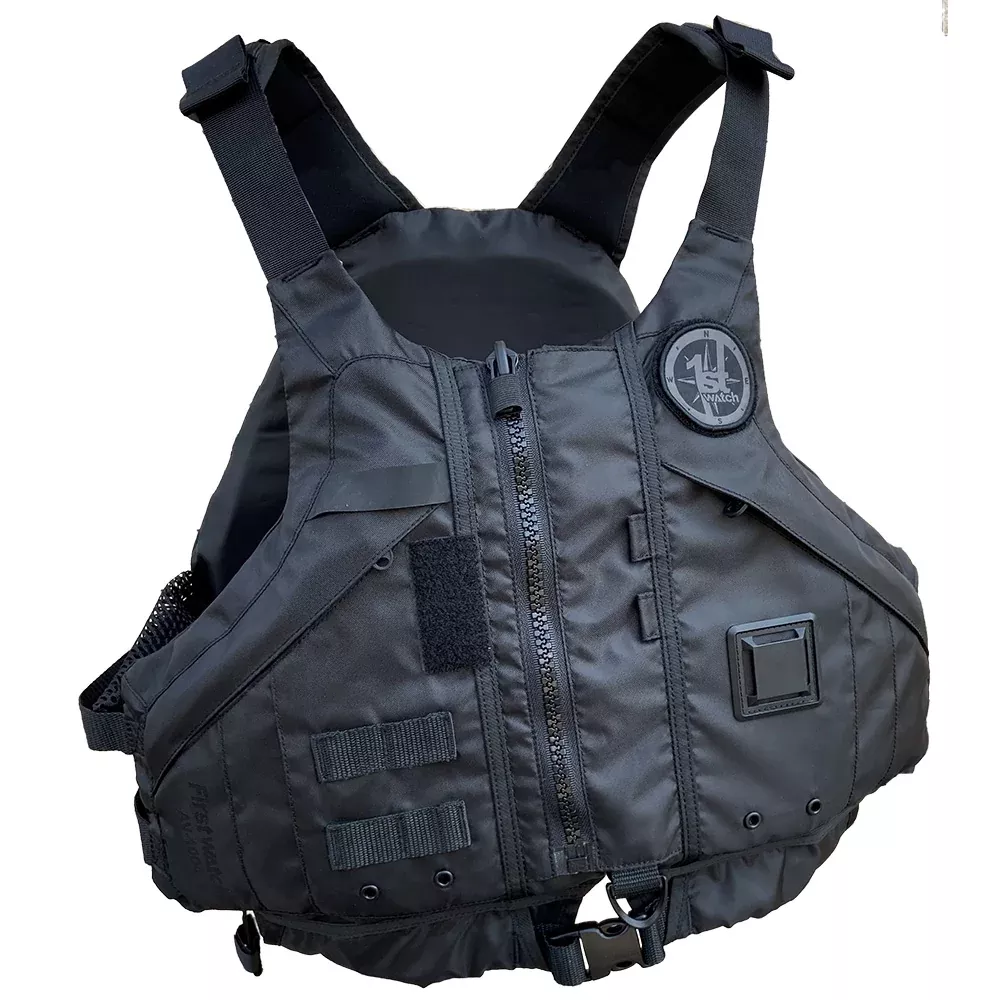 first-watch-av-1000-kayak-style-duty-pfd-black-m-l First Watch AV-1000 Kayak Style Duty PFD - Black - M/L