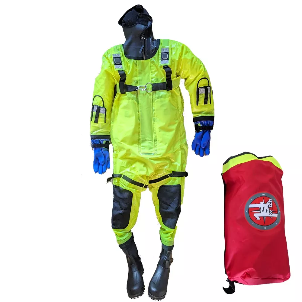 first-watch-rs-1005-ice-rescue-suit-hi-vis-yellow-s-m-built-to-fit-4-rsquo-6-rdq First Watch RS-1005 Ice Rescue Suit - Hi-Vis Yellow - S/M (Built to Fit 4’6”-5’8”)
