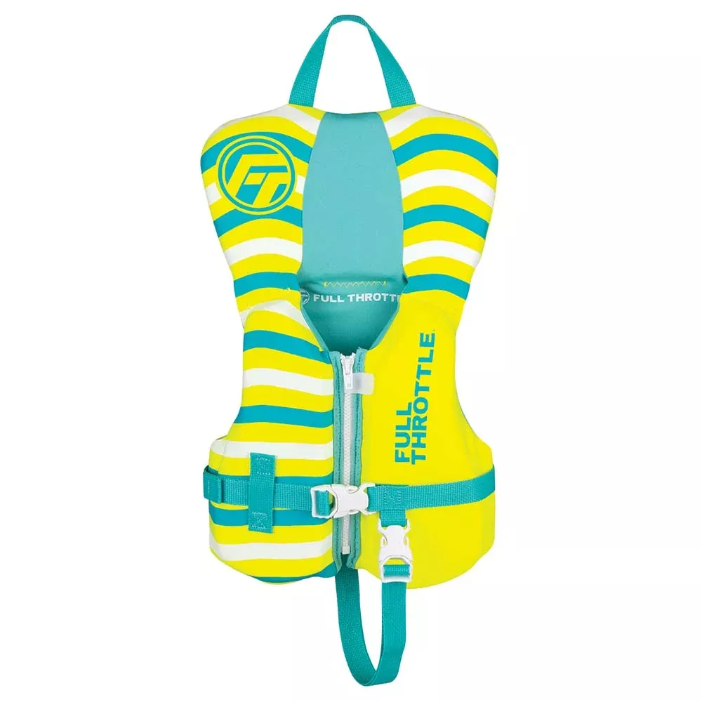 full-throttle-infant-rapid-dry-life-jacket-yellow Full Throttle Infant Rapid-Dry Life Jacket - Yellow