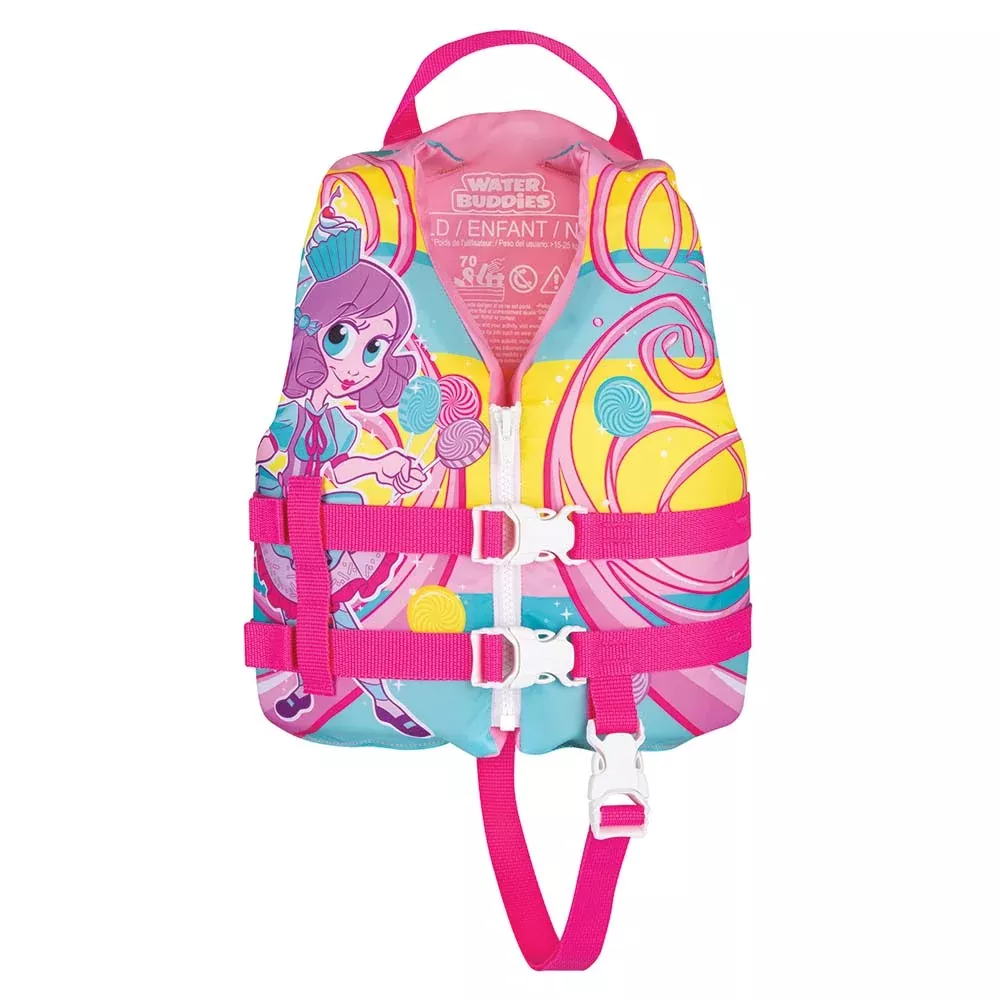 full-throttle-water-buddies-life-vest-child-30-50lbs-princess Full Throttle Water Buddies Life Vest - Child 30-50lbs - Princess