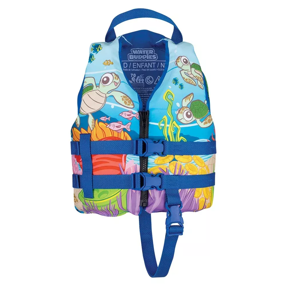 full-throttle-water-buddies-vest-child-30-50lbs-turtle Full Throttle Water Buddies Vest - Child 30-50lbs - Turtle