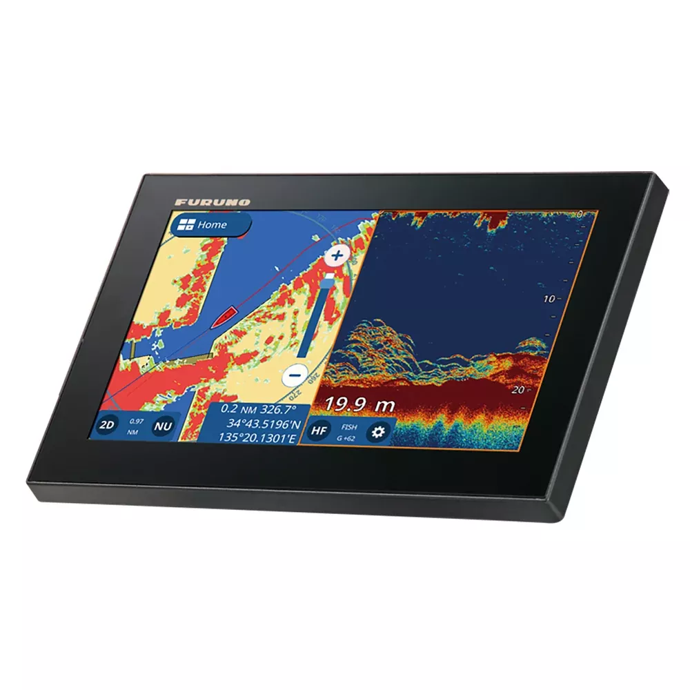 Furuno GP1971F 9" GPS Chartplotter CHIRP Fishfinder