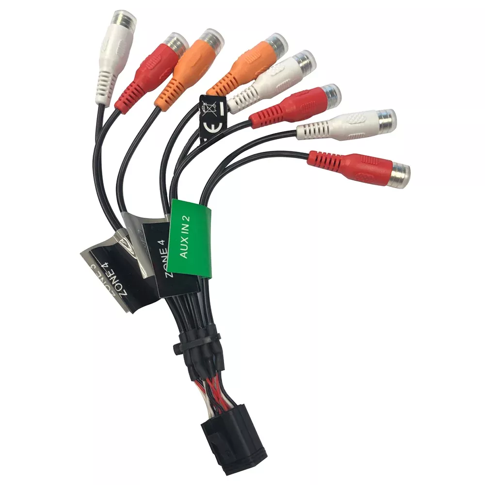 fusion-wire-harness-f-ms-ra770-stereo-zone-3-amp-4-e-port-rca FUSION Wire Harness f/ MS-RA770 Stereo - Zone 3 & 4 (E Port-RCA)