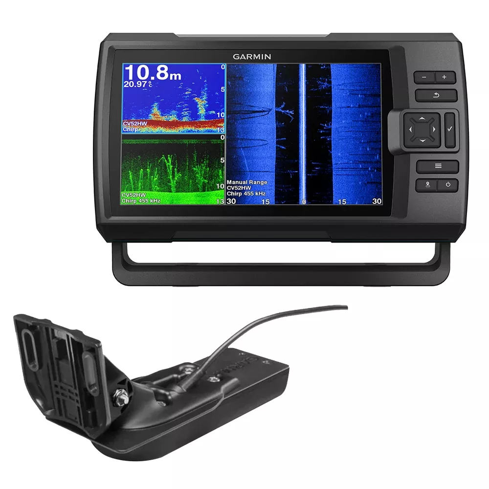 garmin-striker-vivid-9sv-w-gt52-tm-remanufactured Garmin Striker Vivid 9sv w/GT52-TM *Remanufactured