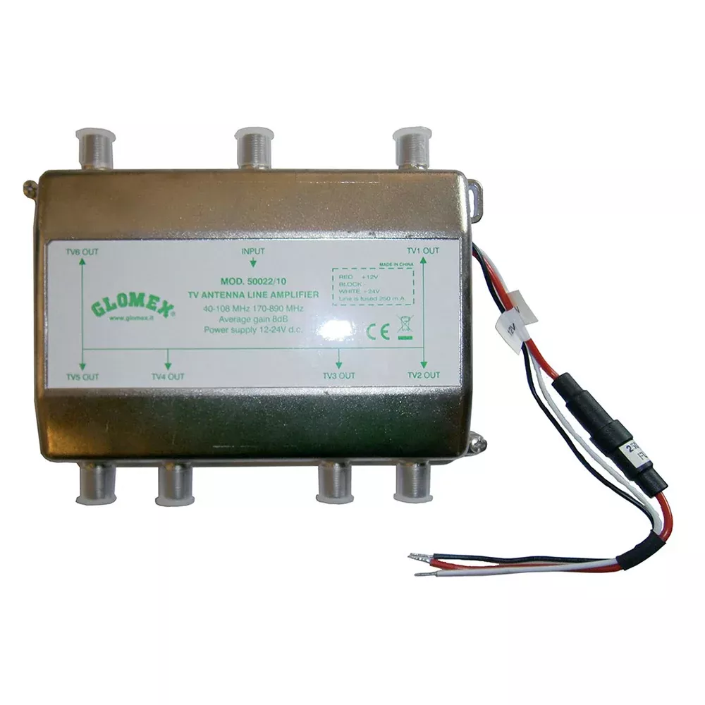 glomex-6-way-splitter-up-to-6-tvs Glomex 6-Way Splitter Up To 6 TVs