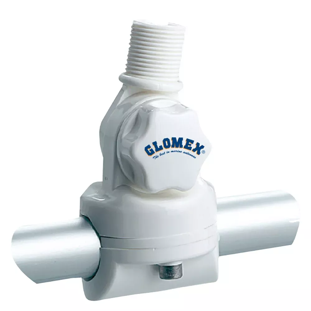 glomex-nylon-rail-mount-w-knobs-f-7-8-quot-to-1-quot-railing-1-quot-14-thread Glomex Nylon Rail Mount w/Knobs f/7/8" to 1" Railing - 1" - #14 Thread