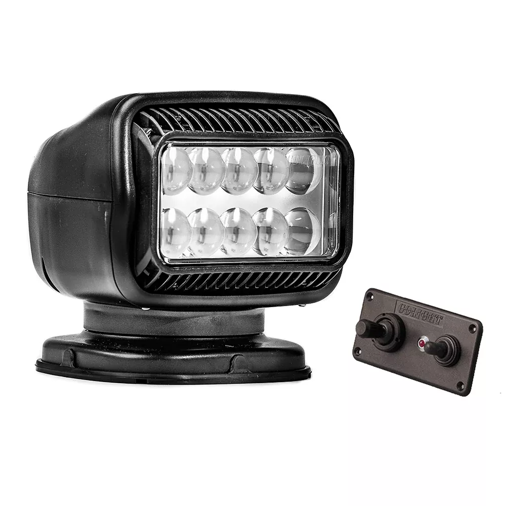 golight-radioray-gt-series-permanent-mount-black-led-hard-wired-dash-mount-remot Golight Radioray GT Series Permanent Mount - Black LED - Hard Wired Dash Mount Remote