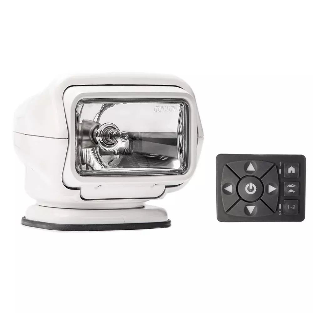 golight-stryker-st-series-permanent-mount-white-12v-halogen-w-hard-wired-dash-mo Golight Stryker ST Series Permanent Mount White 12V Halogen w/Hard Wired Dash Mount Remote
