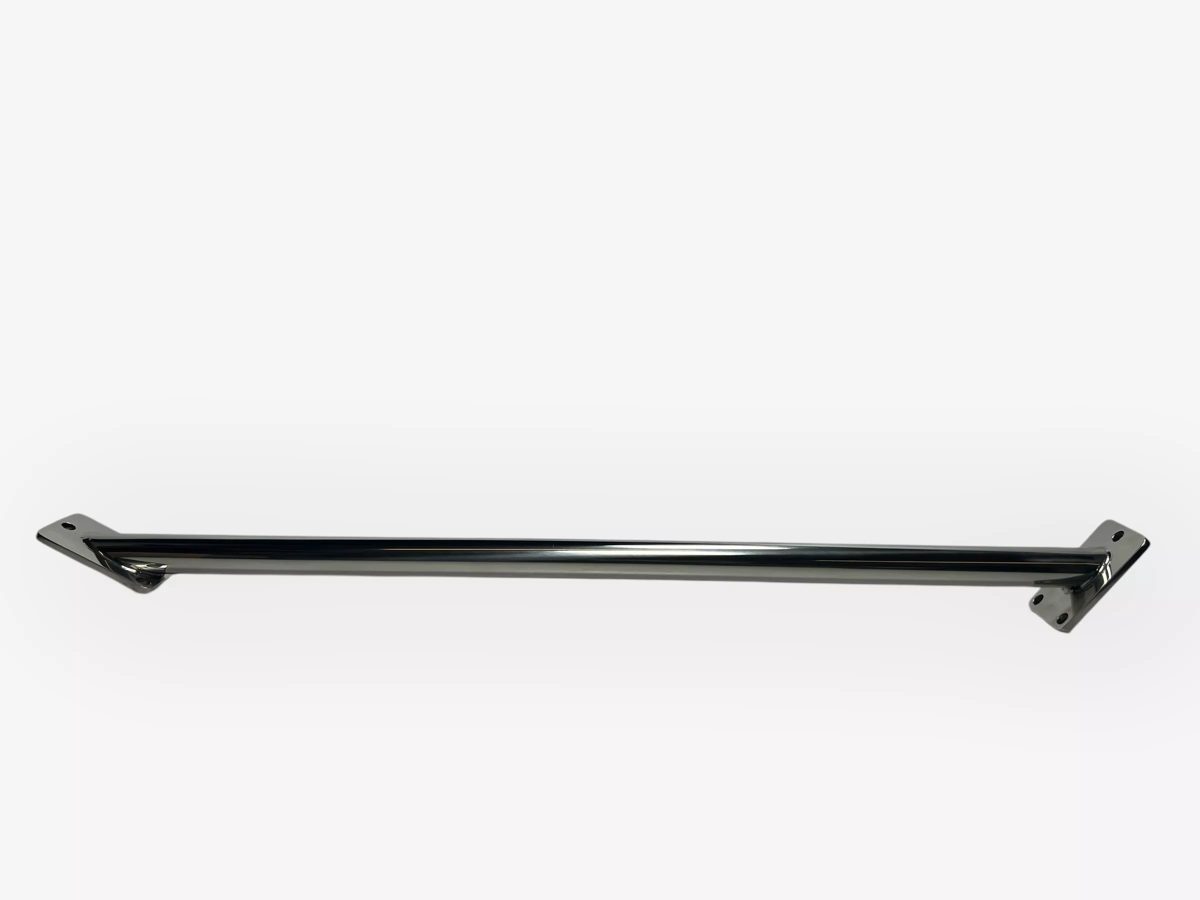 Grab Rail Stainless Steel, 50 Degree & 30 Degree Mount Plates, 1in Rail