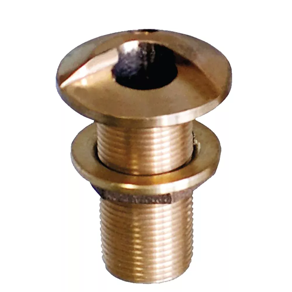 groco-1-1-2-quot-bronze-high-speed-thru-hull-fitting-w-nut GROCO 1-1/2" Bronze High Speed Thru-Hull Fitting w/Nut