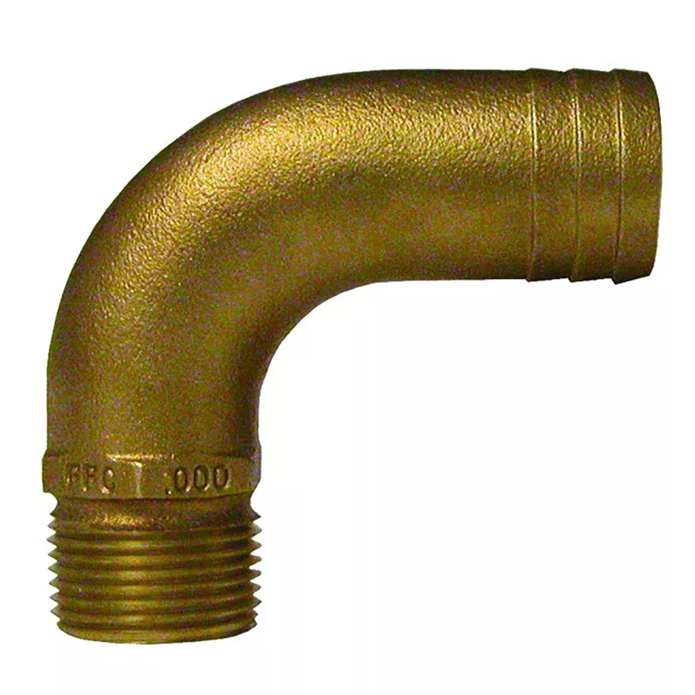 groco-1-1-2-quot-npt-x-1-3-4-quot-id-bronze-full-flow-90-deg-elbow-pipe-to-hose- GROCO 1-1/2" NPT x 1-3/4" ID Bronze Full Flow 90° Elbow Pipe to Hose Fitting